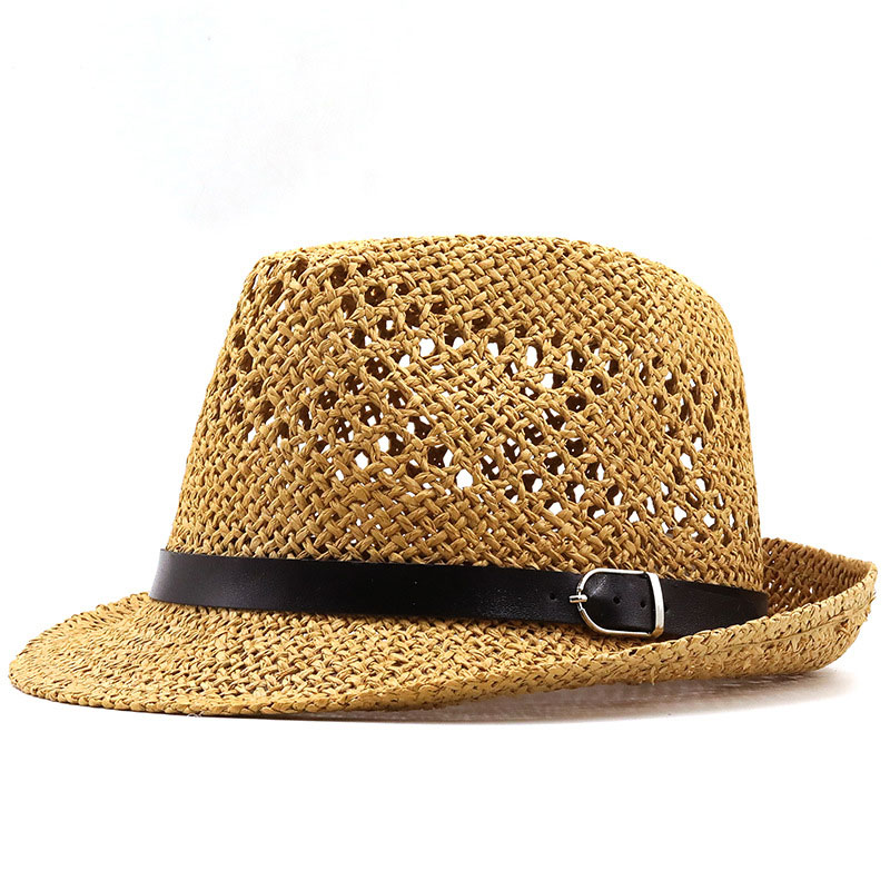 Ανδρικό καπέλο Fashion Beach Handwoven Ψάθινο Trilby