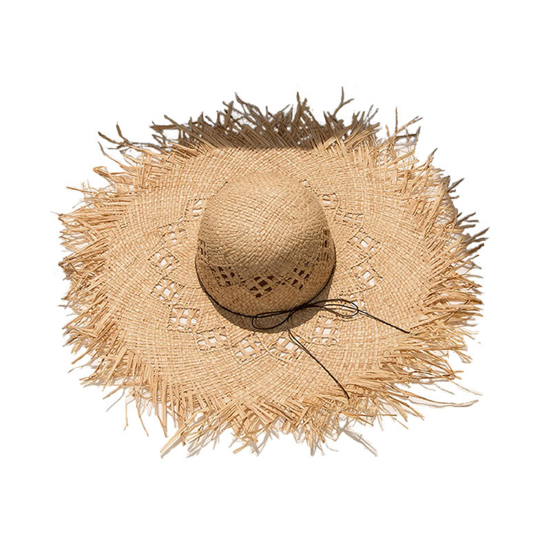 New Arrival Lady Light Weight Summer Sun Hat Raffia